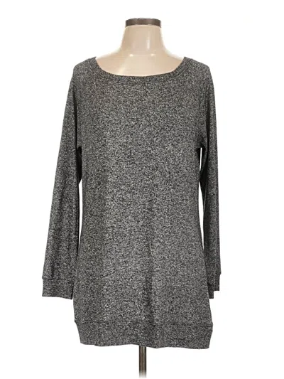 Pre-owned Athleta Pullover Sweater In Gray