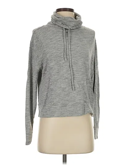 Pre-owned Athleta Pullover Sweater In Gray