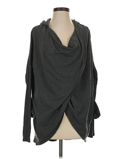 Pre-owned Athleta Pullover Sweater In Gray
