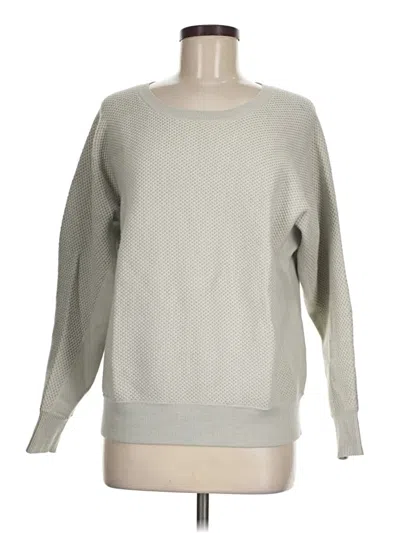 Pre-owned Athleta Pullover Sweater In Gray