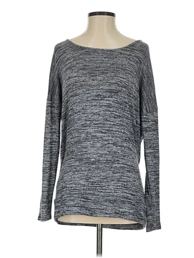 Pre-owned Athleta Pullover Sweater In Gray