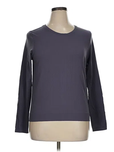 Pre-owned Athleta Pullover Sweater In Gray