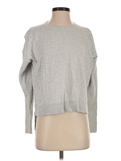 Pre-owned Athleta Pullover Sweater In Gray
