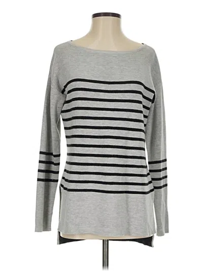 Pre-owned Athleta Pullover Sweater In Gray