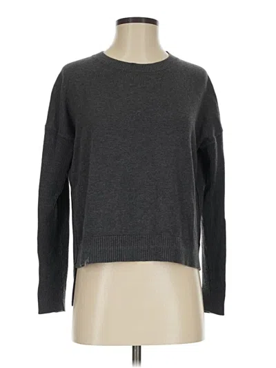 Pre-owned Athleta Pullover Sweater In Gray