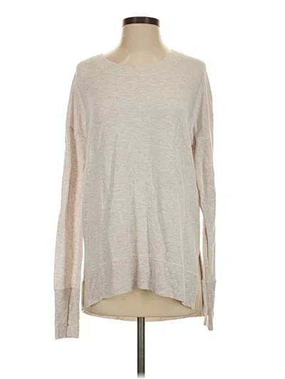 Pre-owned Athleta Pullover Sweater In Gray