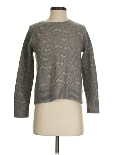 Pre-owned Athleta Pullover Sweater In Gray