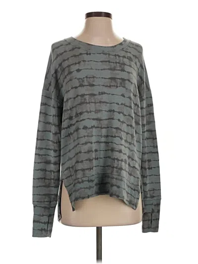Pre-owned Athleta Pullover Sweater In Gray