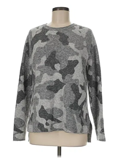 Pre-owned Athleta Pullover Sweater In Gray