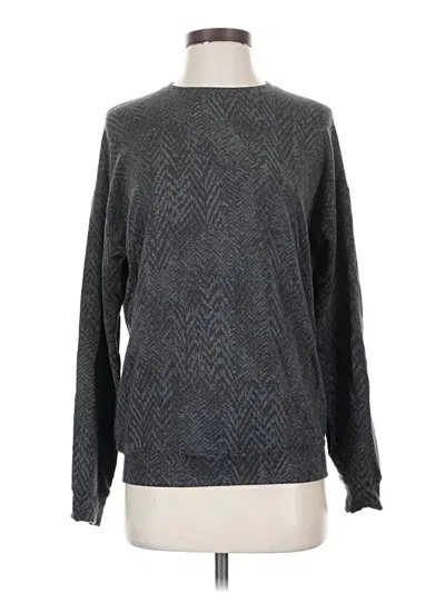 Pre-owned Athleta Pullover Sweater In Gray