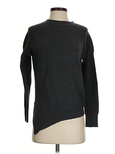 Pre-owned Athleta Pullover Sweater In Gray