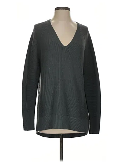 Pre-owned Athleta Pullover Sweater In Gray