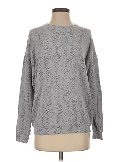 Pre-owned Athleta Pullover Sweater In Gray
