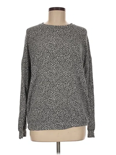 Pre-owned Athleta Pullover Sweater In Gray