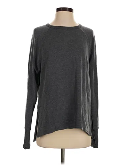 Pre-owned Athleta Pullover Sweater In Gray