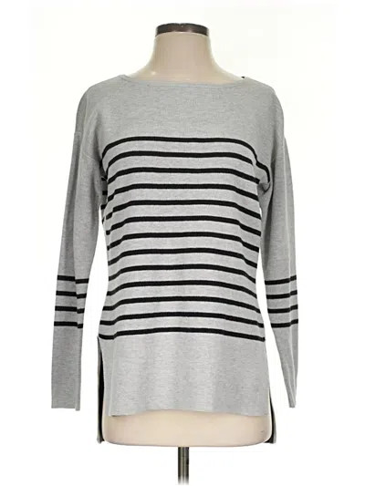 Pre-owned Athleta Pullover Sweater In Gray