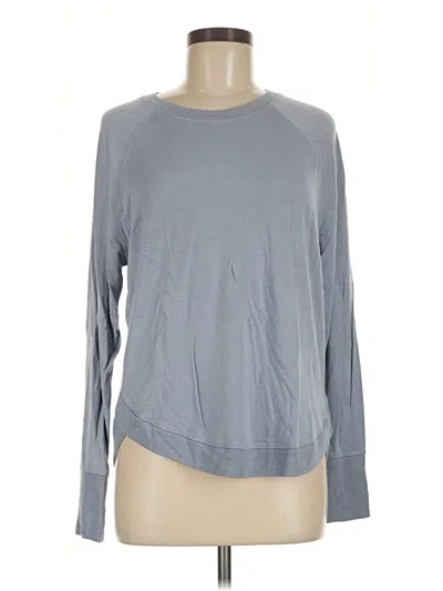 Pre-owned Athleta Pullover Sweater In Gray