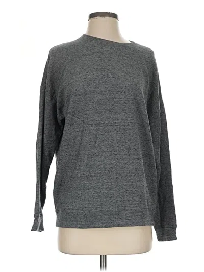 Pre-owned Athleta Pullover Sweater In Gray
