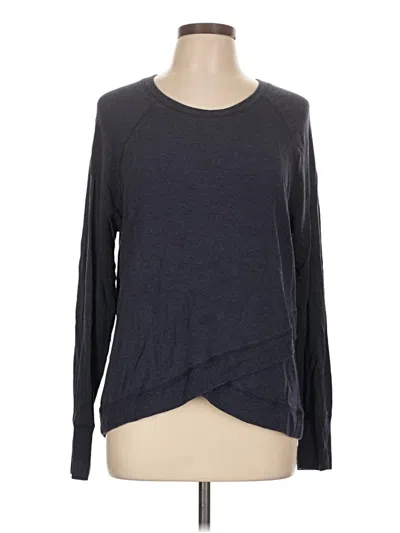Pre-owned Athleta Pullover Sweater In Gray