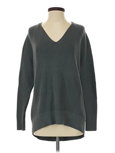 Pre-owned Athleta Pullover Sweater In Gray