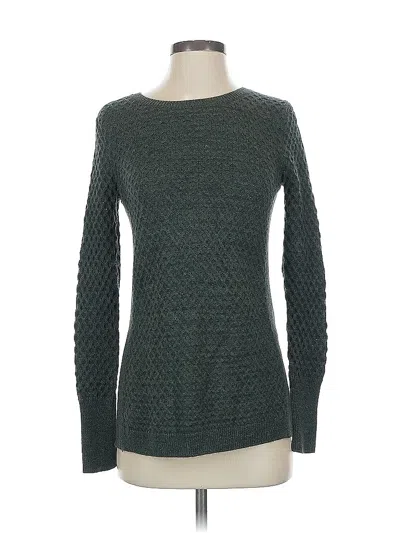 Pre-owned Athleta Pullover Sweater In Green