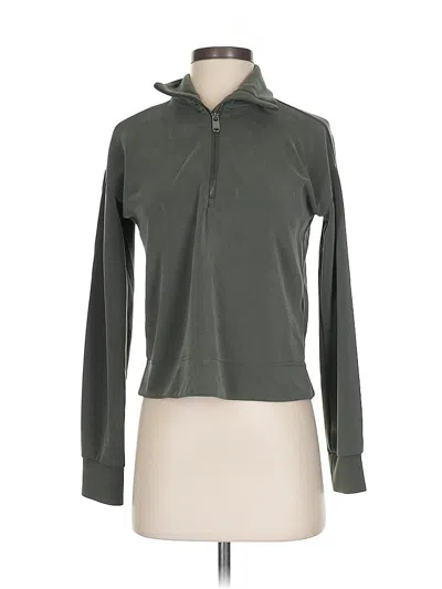 Pre-owned Athleta Pullover Sweater In Green