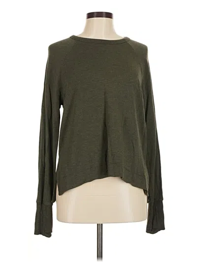 Pre-owned Athleta Pullover Sweater In Green