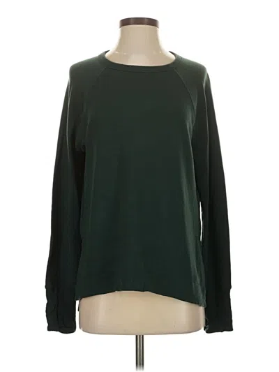 Pre-owned Athleta Pullover Sweater In Green