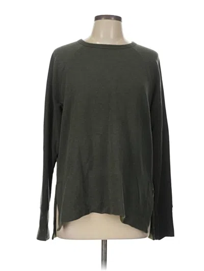 Pre-owned Athleta Pullover Sweater In Green