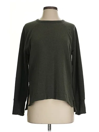 Pre-owned Athleta Pullover Sweater In Green