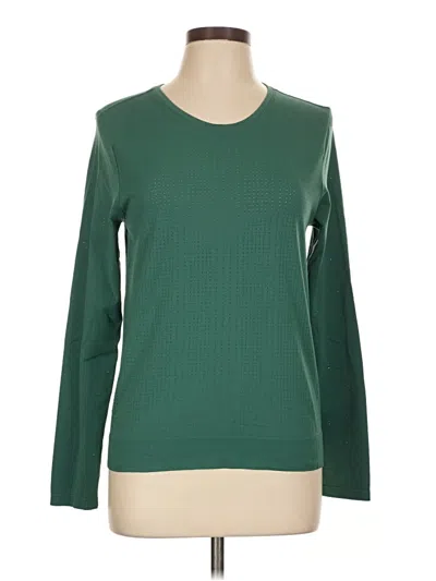 Pre-owned Athleta Pullover Sweater In Green