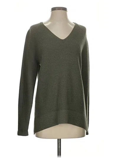 Pre-owned Athleta Pullover Sweater In Green