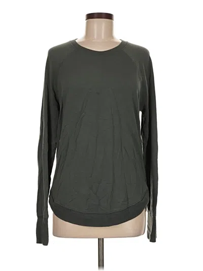 Pre-owned Athleta Pullover Sweater In Green