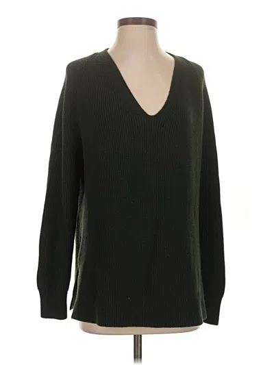 Pre-owned Athleta Pullover Sweater In Green