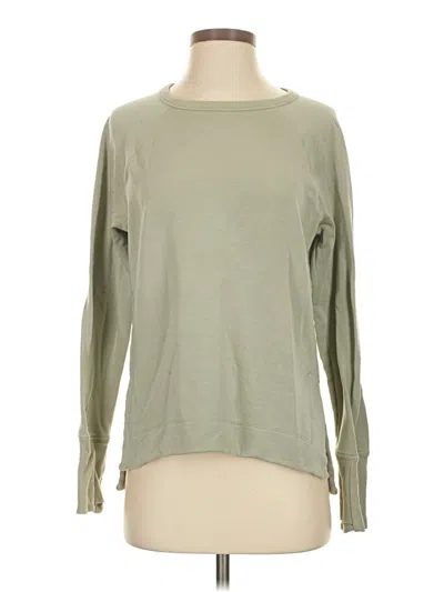 Pre-owned Athleta Pullover Sweater In Green