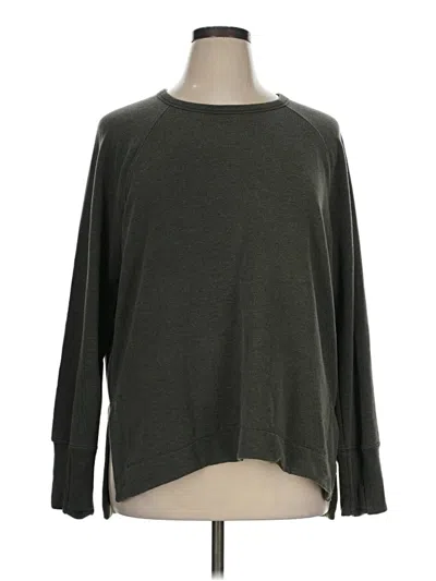 Pre-owned Athleta Pullover Sweater In Green