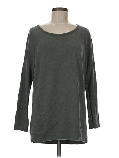 Pre-owned Athleta Pullover Sweater In Green