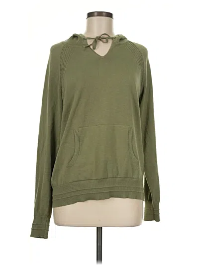 Pre-owned Athleta Pullover Sweater In Green