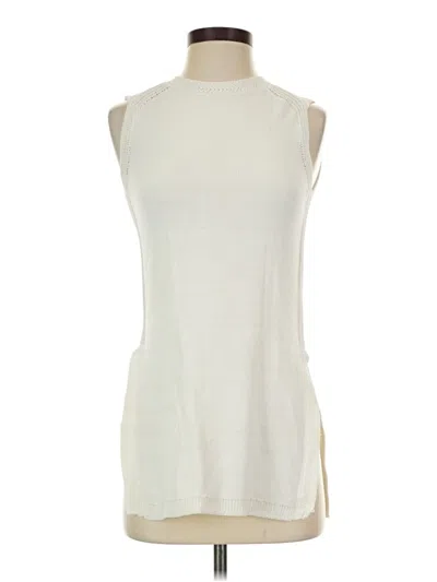 Pre-owned Athleta Pullover Sweater In Ivory
