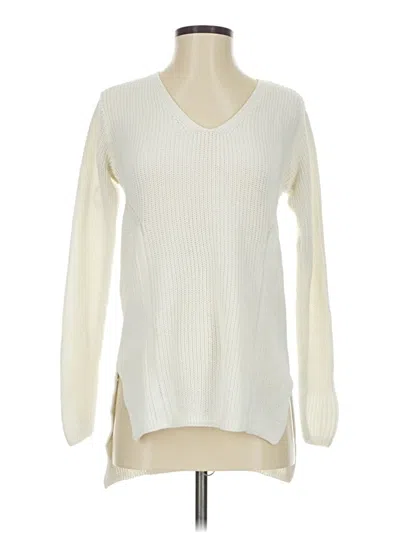 Pre-owned Athleta Pullover Sweater In Ivory