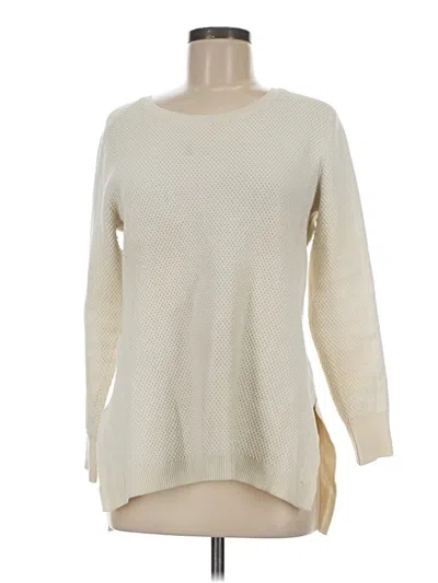 Pre-owned Athleta Pullover Sweater In Ivory