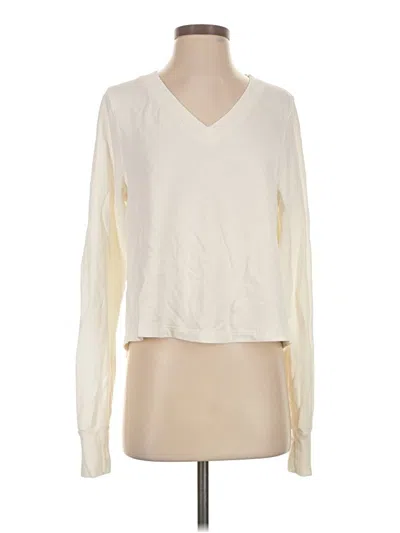 Pre-owned Athleta Pullover Sweater In Ivory