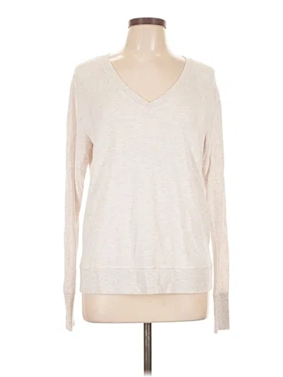 Pre-owned Athleta Pullover Sweater In Ivory