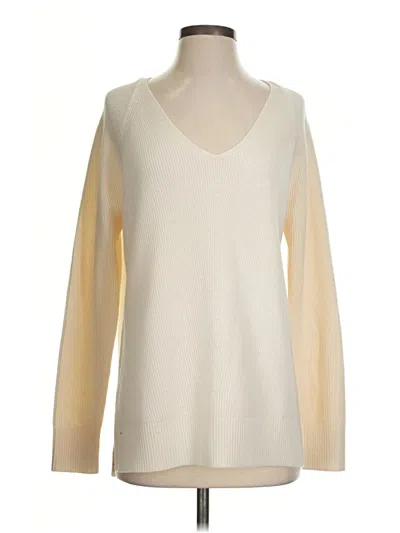 Pre-owned Athleta Pullover Sweater In Ivory