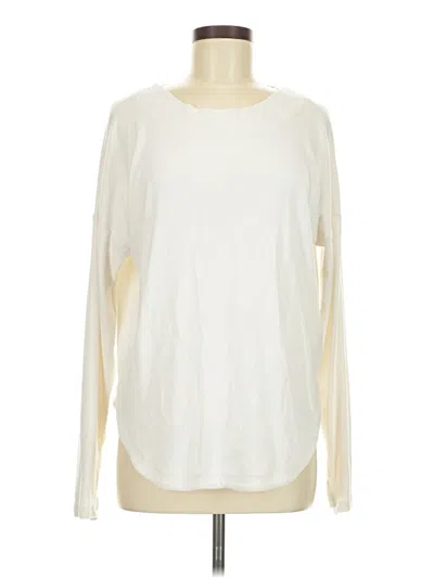 Pre-owned Athleta Pullover Sweater In Ivory