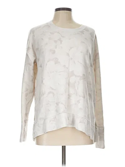 Pre-owned Athleta Pullover Sweater In Ivory