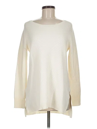 Pre-owned Athleta Pullover Sweater In Ivory