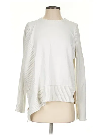 Pre-owned Athleta Pullover Sweater In Ivory