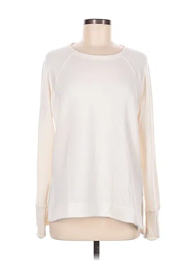 Pre-owned Athleta Pullover Sweater In Ivory