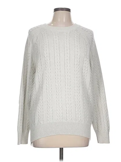 Pre-owned Athleta Pullover Sweater In Ivory